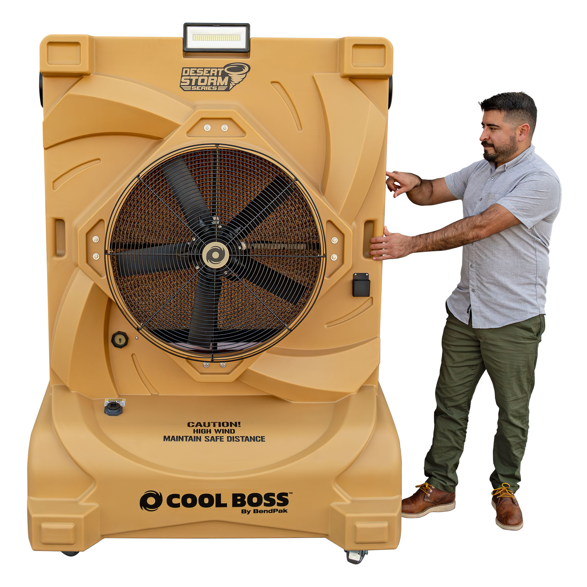 Cool Boss 28in. Portable Evaporative Air Cooler, 12,180 CFM, Model# CB-28HV